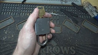 (302)  American 200 Padlock Bumped Open (Part 1)