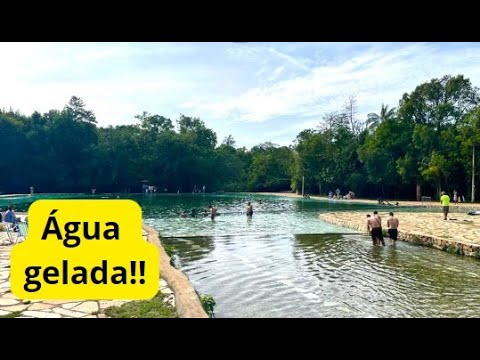 COMO É O PARQUE ÁGUA MINERAL, O PARQUE NACIONAL DE BRASÍLIA? DIVERSÃO COM  PISCINA, TRILHAS E MACACOS 