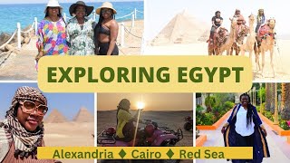 Cairo Egypt Vlog | Exploring Cairo, Giza, Alexandria, The Red Sea