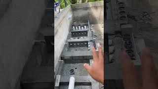 Instalasi Pemipaan Chamber Filter Kolam Nila Sistem Ras