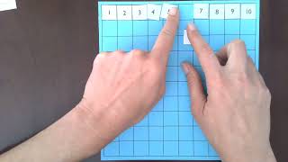 Counting to 100 | DIY Montessori 100 Board