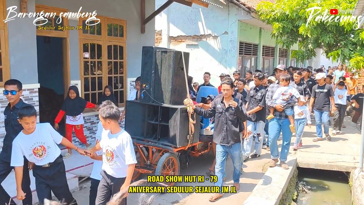 ROAD SHOW BARONGAN SAMBENG || HUT RI 79 SEDULUR SEJALUR JM JL