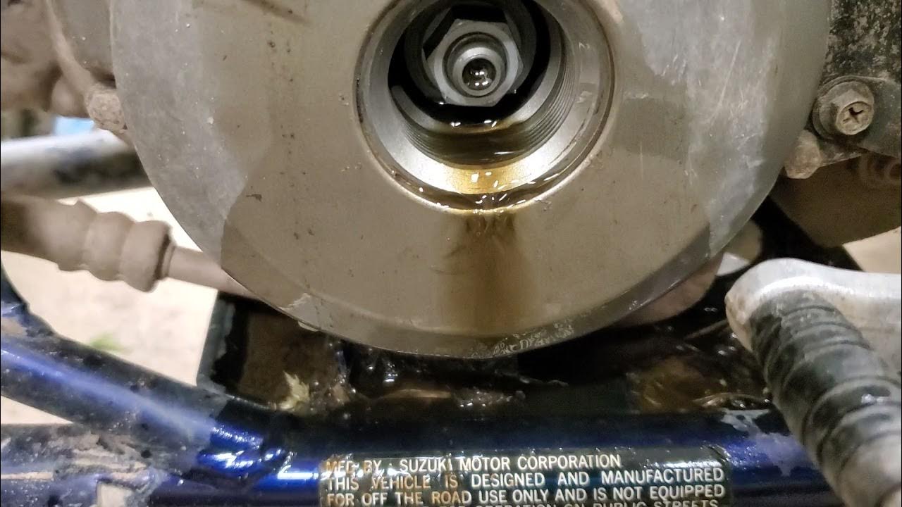 LTZ 400 gas in crankcase YouTube