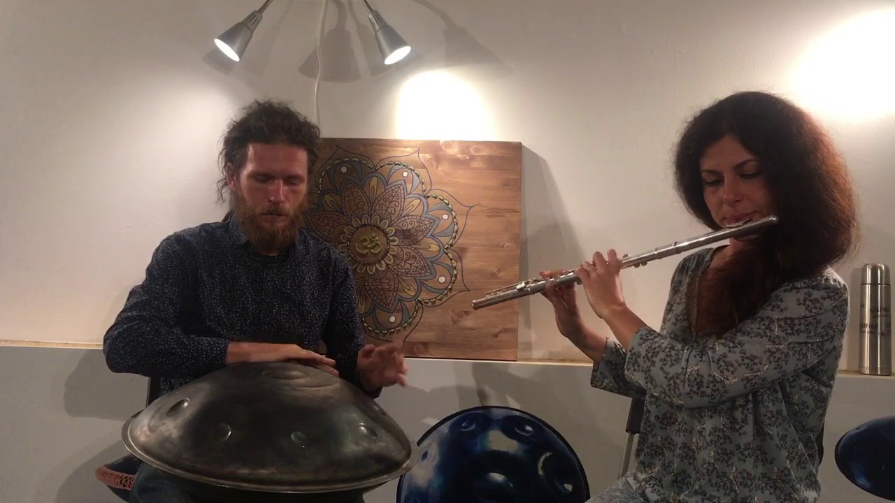 Pasha Aeon feat. Maria Anisimova - Handpan & Flute Jam