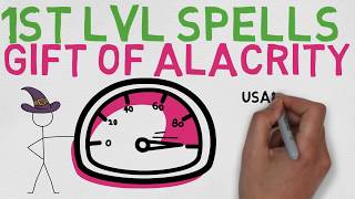 1st Level Spell #77: Gift of Alacrity (5E)