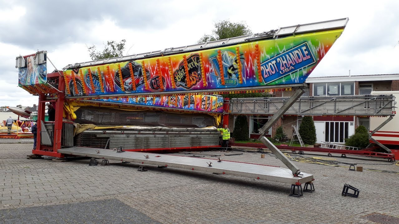 Transport en opbouw Autoscooter (Vonck)