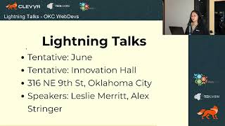 SheCodesOKC Spring 2025 Upcoming Events w/ Patricia Salas - OKC WebDevs