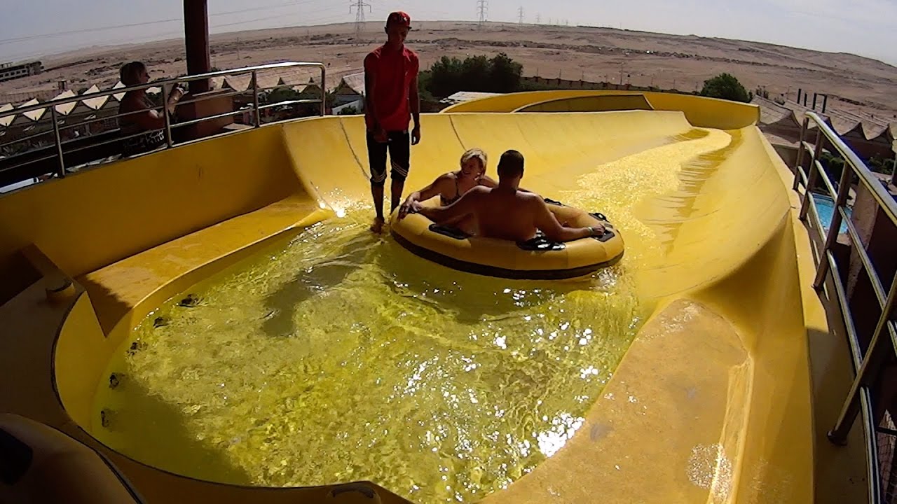 The Family Water Slide at Jungle Aqua Park