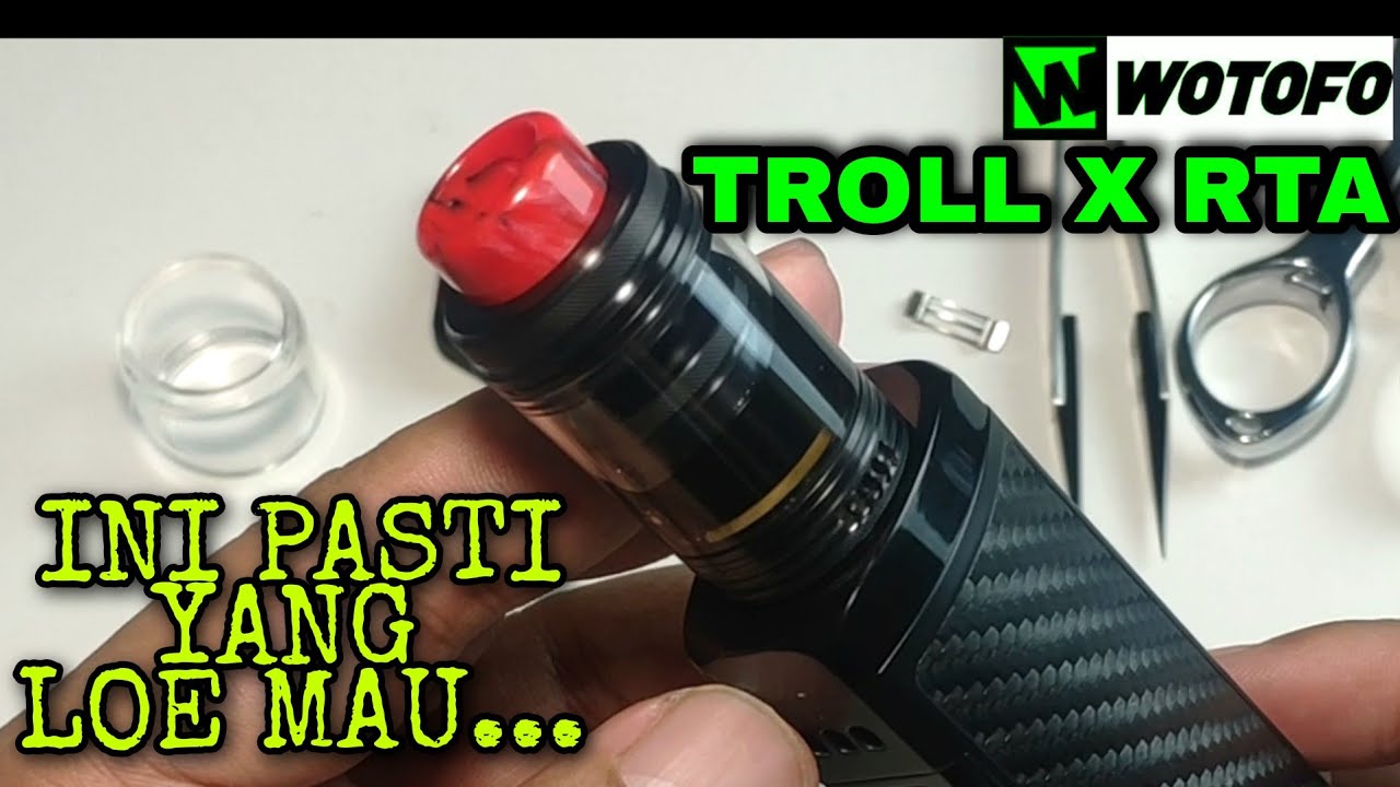 TROLL X RTA BY WOTOFO | PERPADUAN FLAVOR & HIT.....