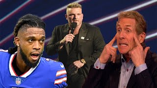 Pat McAfee DESTROYS Skip Bayless at the ESPY's over Damar Hamlin tweet on live TV!