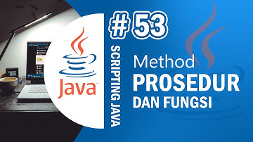 Java 53 - Prosedur dan Fungsi pada Java - Tutorial Java Netbeans Indonesia