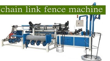 chain link fence machine adjusting video 3