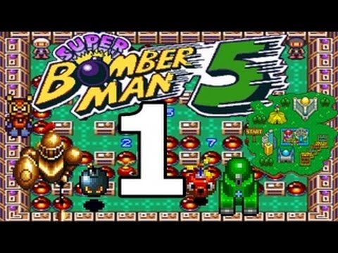 SNES - Super Bomberman 5 (JPN) - ZONE 5 Enemy Characters - The