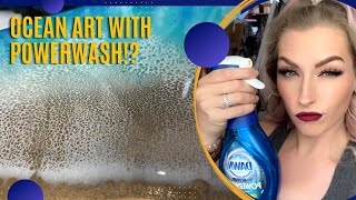 How to make easy ocean waves with resin (powerwash)