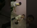 My friend, funny dance😂😂￼