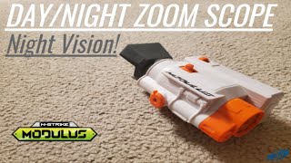 Review Nerf Modulus Daynight Zoom Scope Night Vision Scope