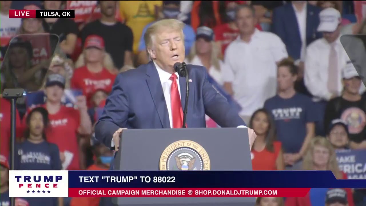 President Trump: The unhinged left-wing mob is trying to vandalize our history