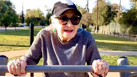 Almost 100 and still working out