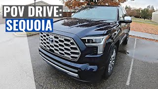 POV Drive: 2023 Toyota Sequoia Capstone