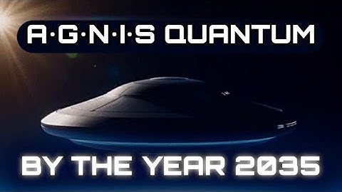 A.G.N.I.S. by 2035 | Anti-Gravity • Resonance • Aerospace | Reaction Ends, Resonance Begins.