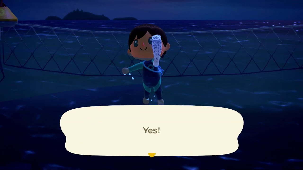 Red King crab Animal crossing Venus flower basket ACNH catching