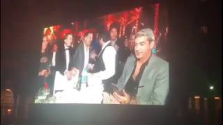 Video thumbnail of "دويتو حماقي واصالة لاغنية " احلى حاجة فيكي " من فرح عمرو يوسف وكندة علوش (يناير 2017)"