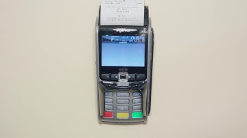 How to do a transaction with Payment Terminal iWL250 WiFi
