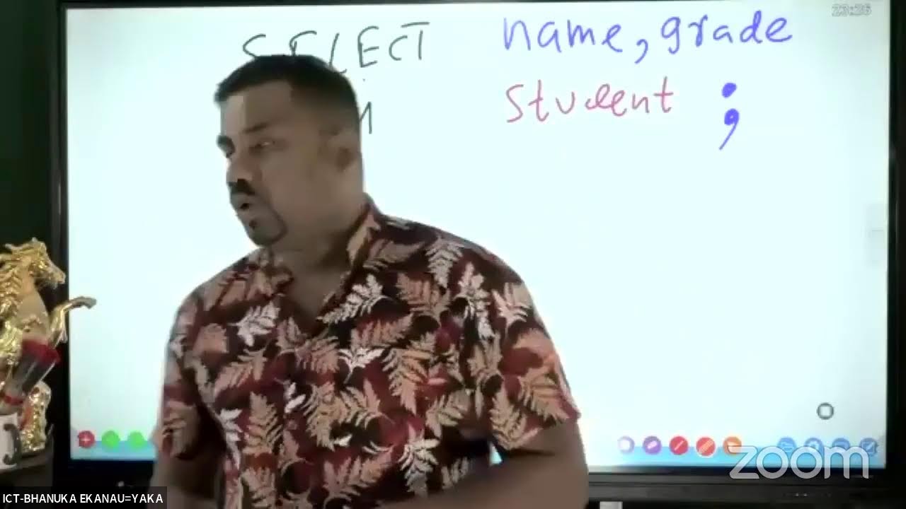 2023 AL ICT | SQL | Bhanuka Ekanayaka