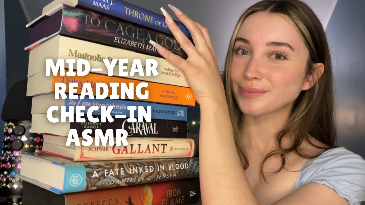 📚Mid-Year Book Check-In Tag 🏷️ Whispered ASMR