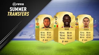 SUMMER TRANSFERS! CONFIRMED DEALS & RUMOURS! w/ MANE, FRED & MORE! | FIFA 18 ULTIMATE TEAM