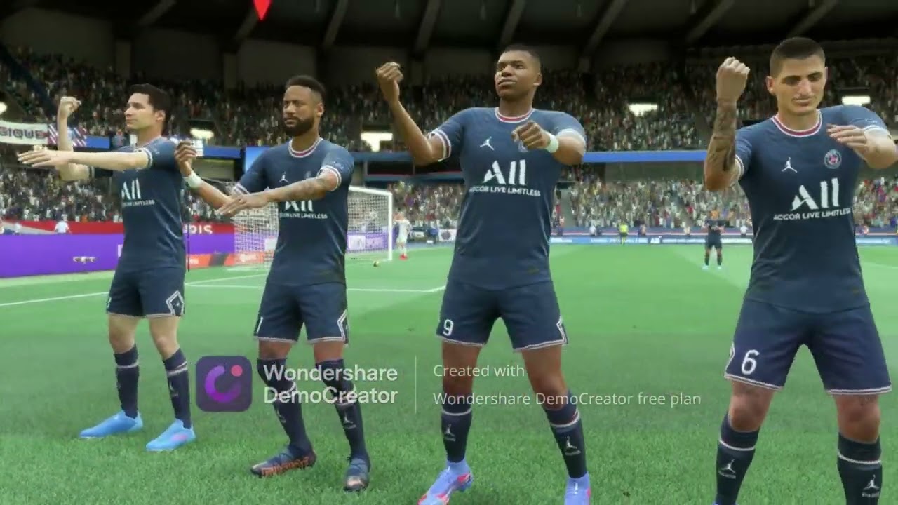 Fifa 22 PSG CAREER MODE RONALDO SAVED THE WHOLE TEAM