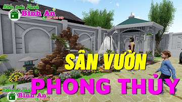 Một Sân Vườn Đẹp và Hồ cá Koi đẹp sẽ mang tài lộc đến nhà | Kiến trúc xanh  Bình An