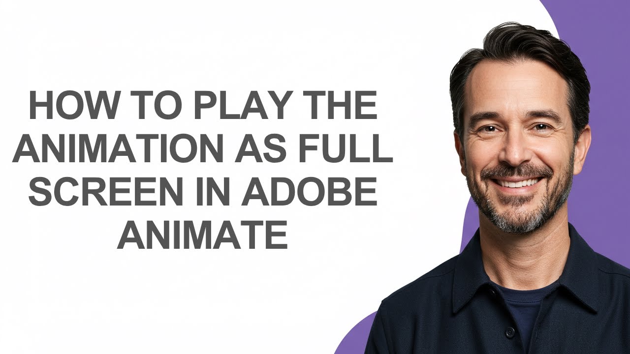 Play Now Animation How to Play The Animation as Full Screen In Adobe Animate - KevinHowTo ...