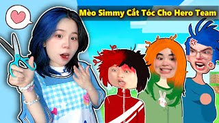 Mèo Simmy Trổ Tài Cắt Tóc Cho Tất Cả Thành Viên Hero Team ! Simmy Cắt Tóc Siêu Bựa screenshot 4