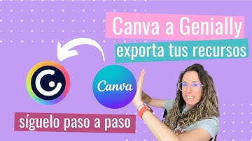 Cómo mandar documentos de Canva a Genially
