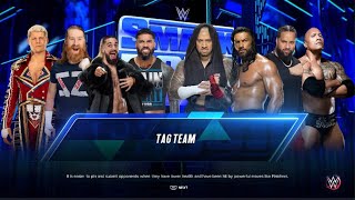 WWE 2K23 The Bloodline vs Seth,Cody,Jey & Sami