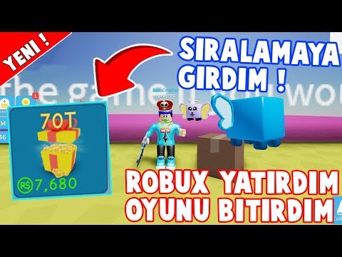 Yeni Simulatoru 1000 Robux Verip Aninda Bitirmek Roblox - roblox da 60 robux cekilisi yapiyorum 3 kisi kazanicak youtube