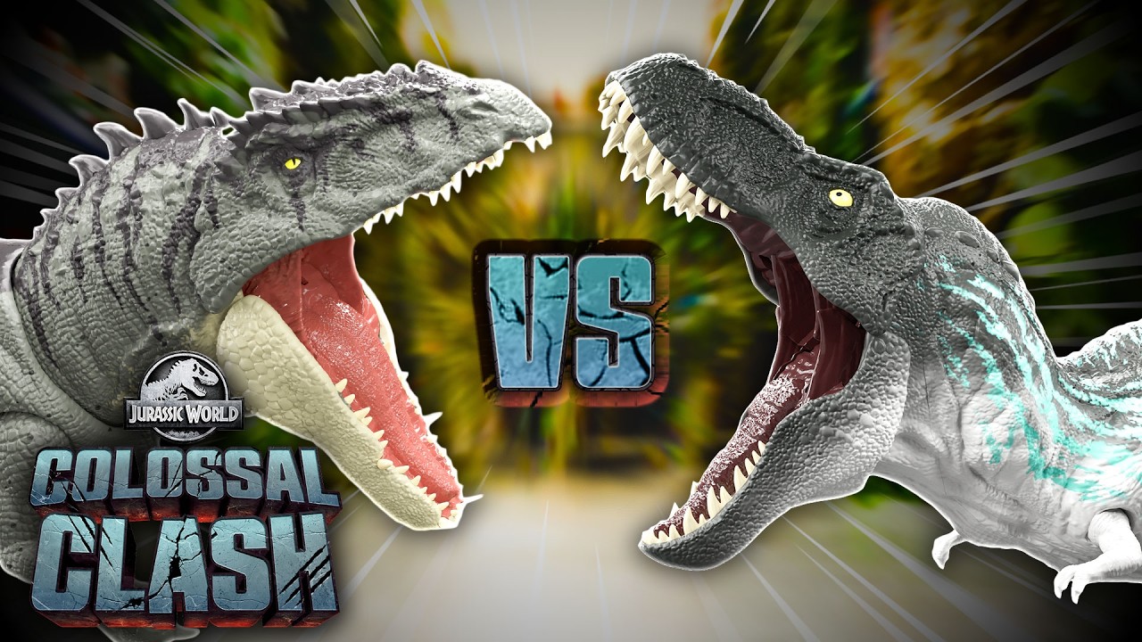 Jurassic World Rebirth: Colossal Clash | Giganotosaurus vs. Tyrannosaurus-Rex | Ad