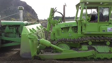 Screaming Detroit Diesels!!! Euclid TC12, Terex 82-80 & TS-24