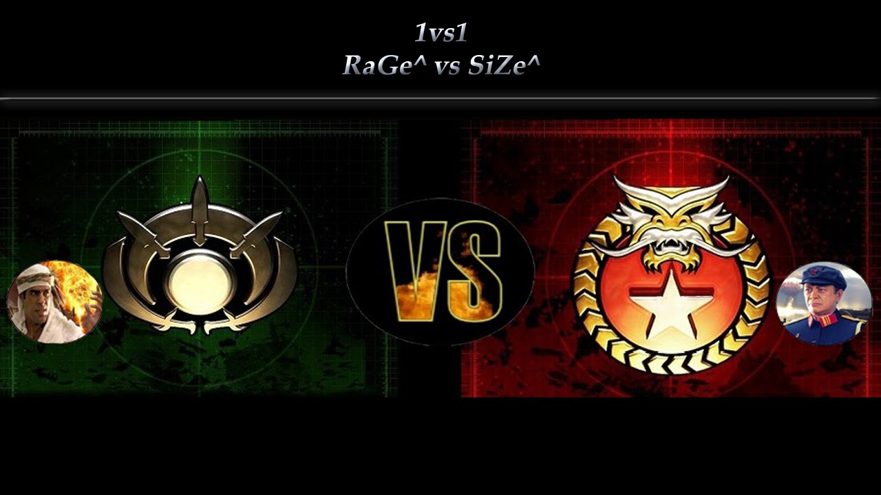 [C&C Zero Hour] RaGe^ vs SiZe^