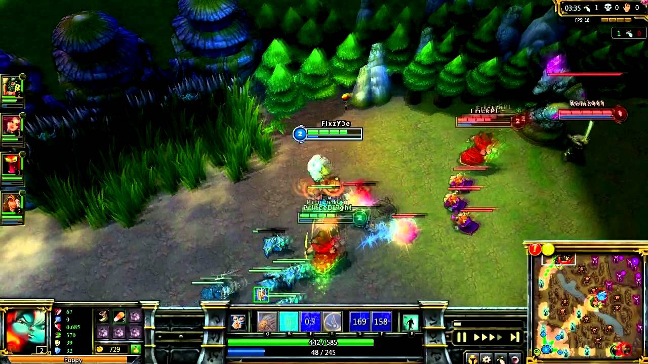 League Of Legends PL Poppy Build YouTube