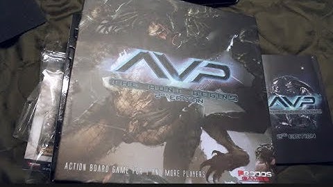 AVP The Hunt Begins 2nd Edition Unboxing
