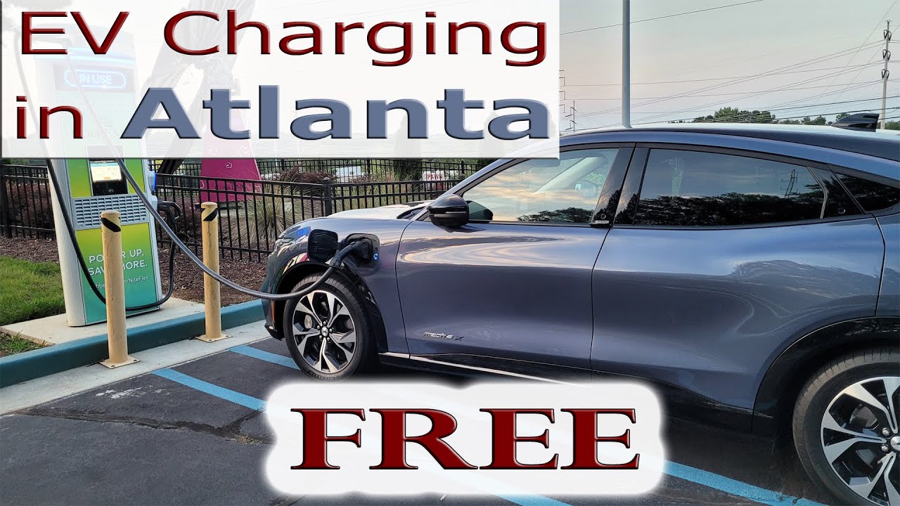 FREE EV Charging Station in Atlanta (Fast Charging!) YouTube