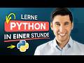 Python für Anfänger in 60 Minuten – Kostenloses Deutsch-Tutorial 🐍