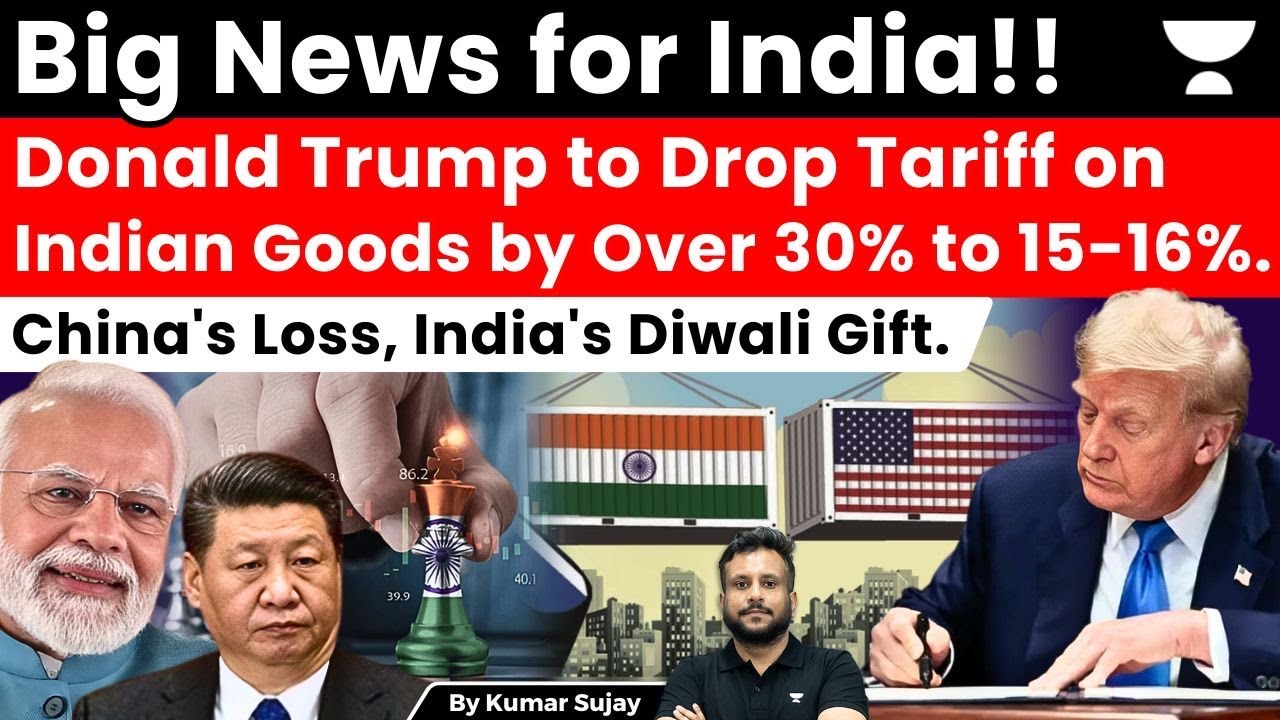 India Nears Deal To Slash US Tariffs On Imports To 15%-16%: Report ...