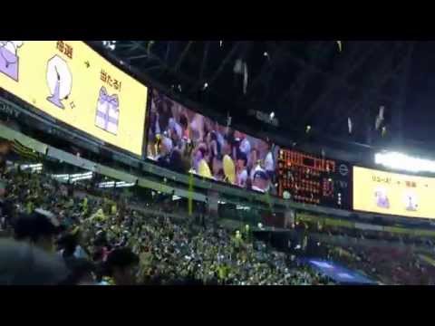 2014.10.25 SMBC日本シリーズ第3戦　阪神対ソフトバンク　ラッキーセブン