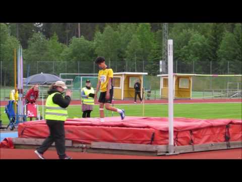 Melwin Lycke Holm klarar 184 i Kil  2017-06-03