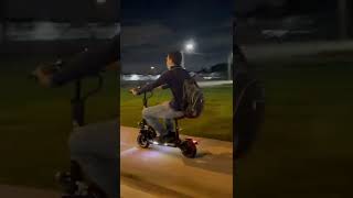 Probando Un Scooter Rápido Y Barato