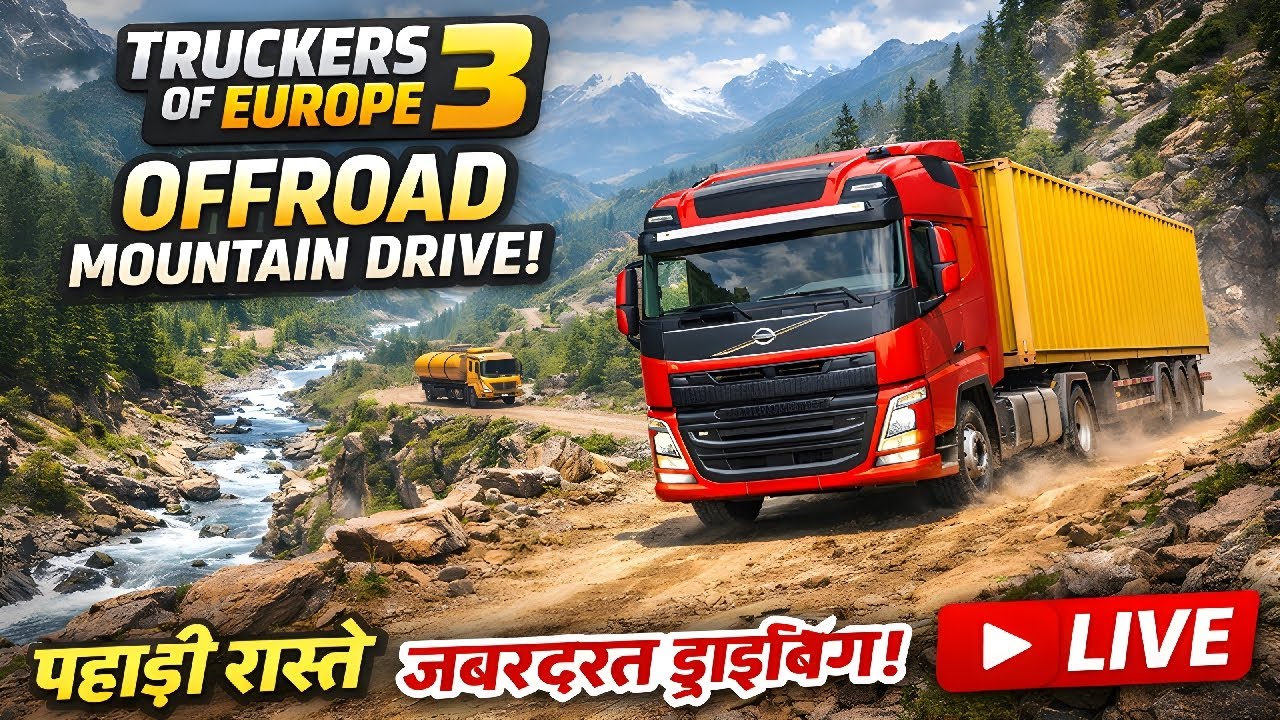 TRUCKERS OF EUROPE 3 LIVE GAMEPLAY 🔴 | Ultra Realistic Driving 