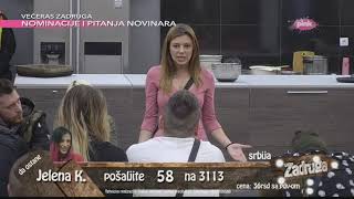 Zadruga - Rasprava Kije I Slobe - 03.02.2018.